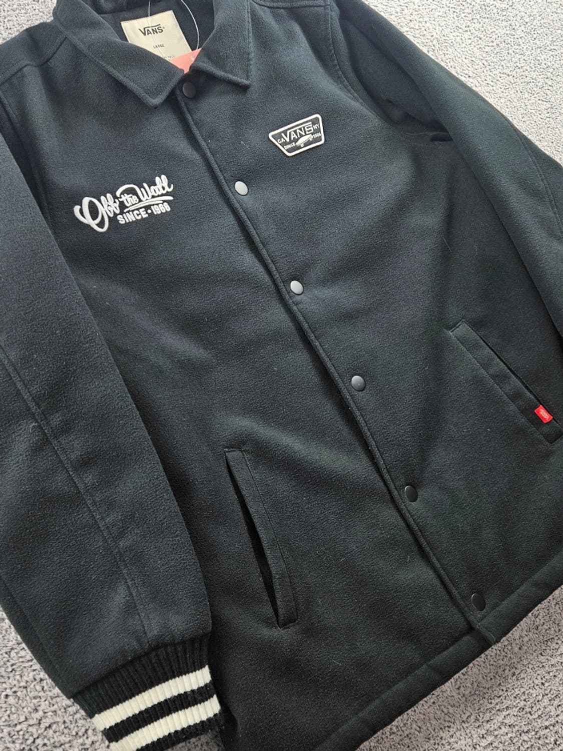 반스 올드스쿨 체커보드 라이닝 코치 자켓 ( L ) / 10982 상품이미지6