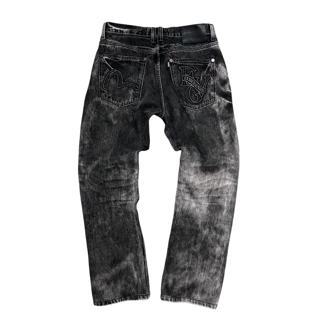 에비수 워시드 블랙진(34) 상품이미지1