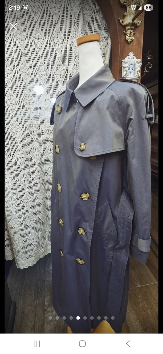 정품BURBERRY)버버리 트렌치코트 런던잉글랜드 55~66 롱코트 상품이미지4