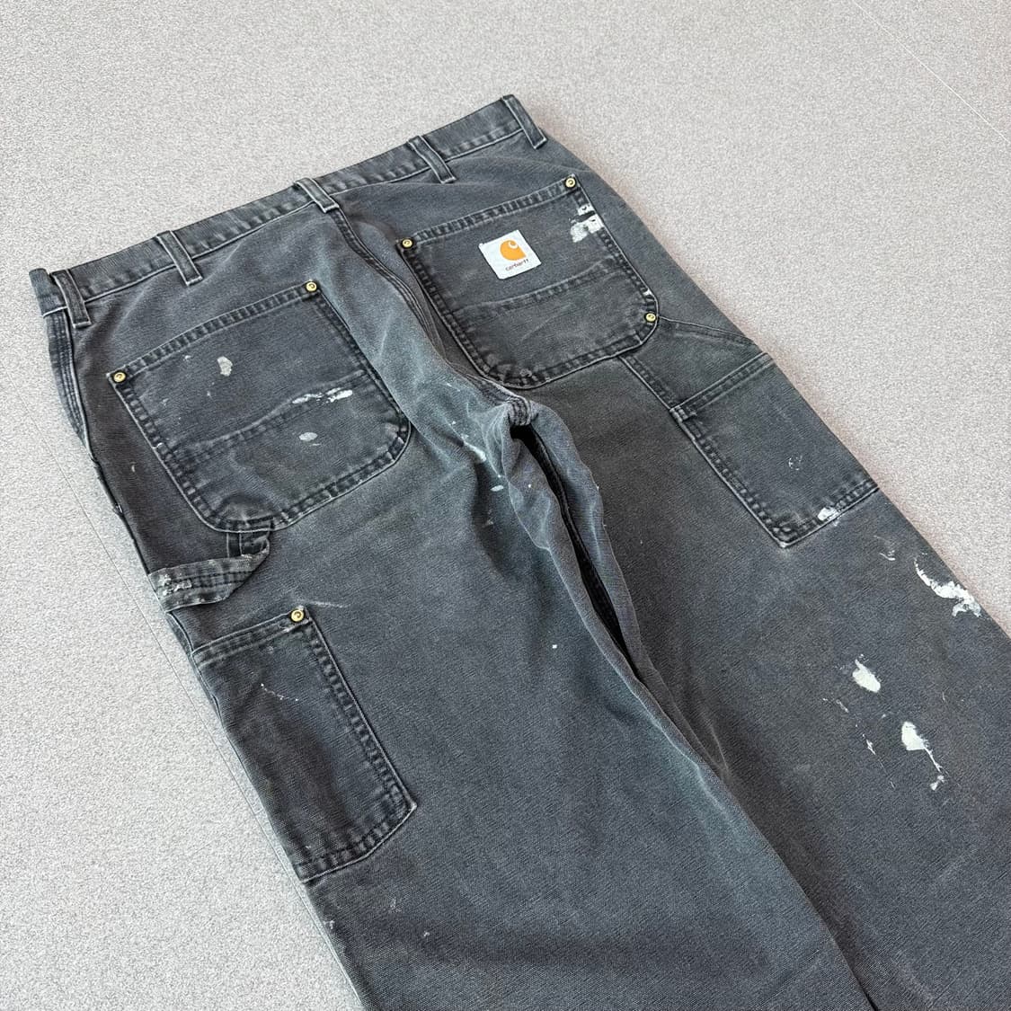 90s 올드 빈티지 칼하트 싱글니 WU1305 B11 BLK 상품이미지9