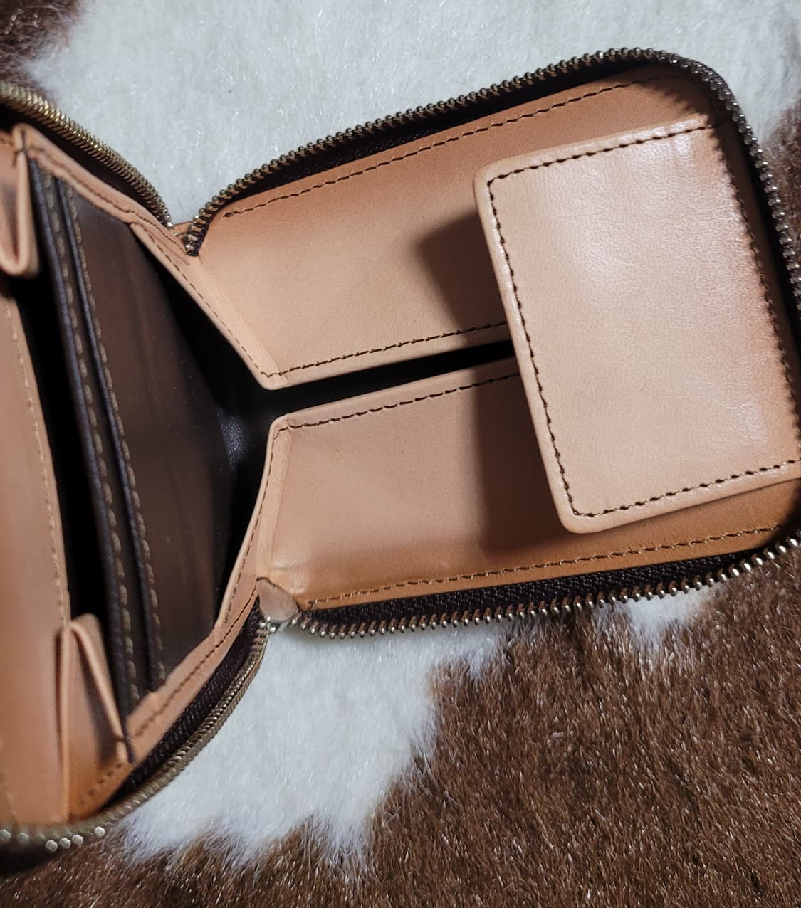 일본 빈티지 공방 가죽 지갑(11*9) 상품이미지4