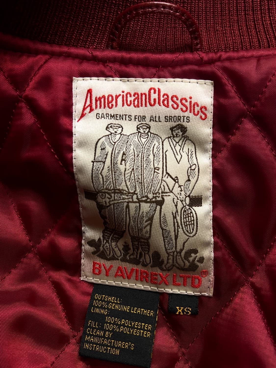 아비렉스 아이콘 가죽자켓 상품이미지6