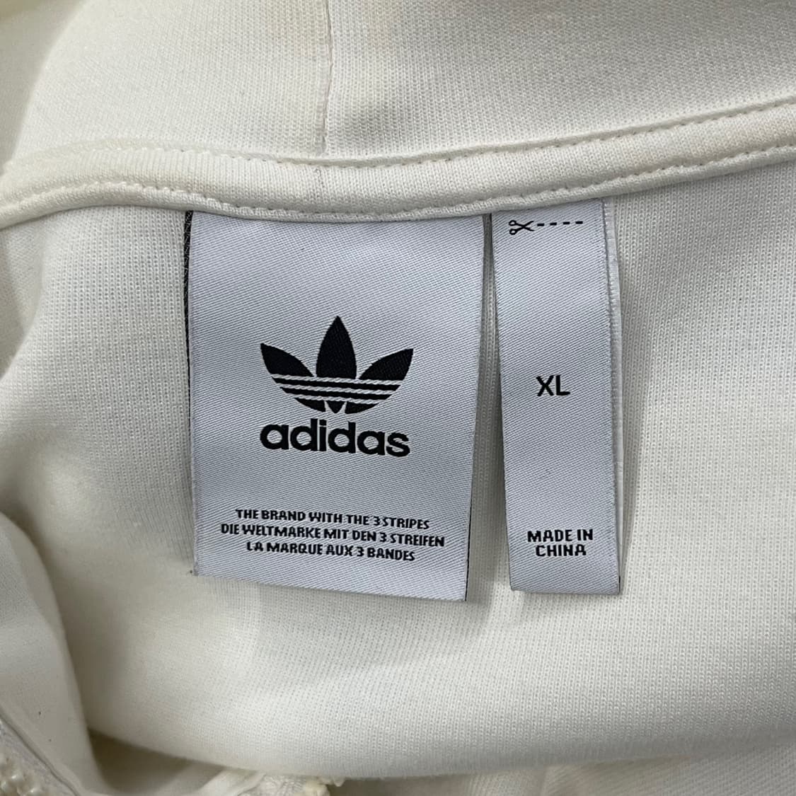 [정품/XL] 아디다스 민트 그래픽 화이트 후드집업 b16 상품이미지8