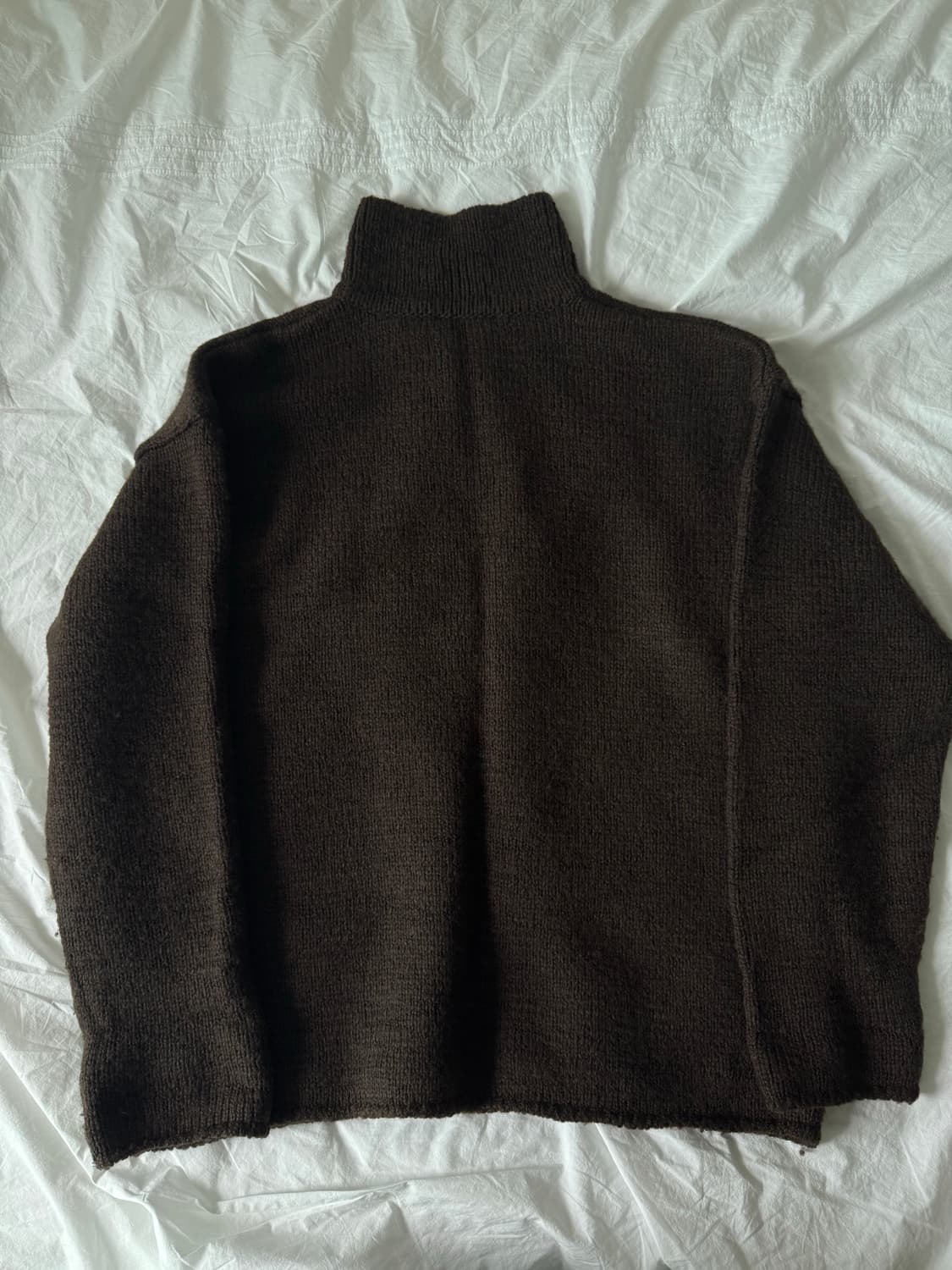 아모멘토 원버튼 카라니트 상품이미지5