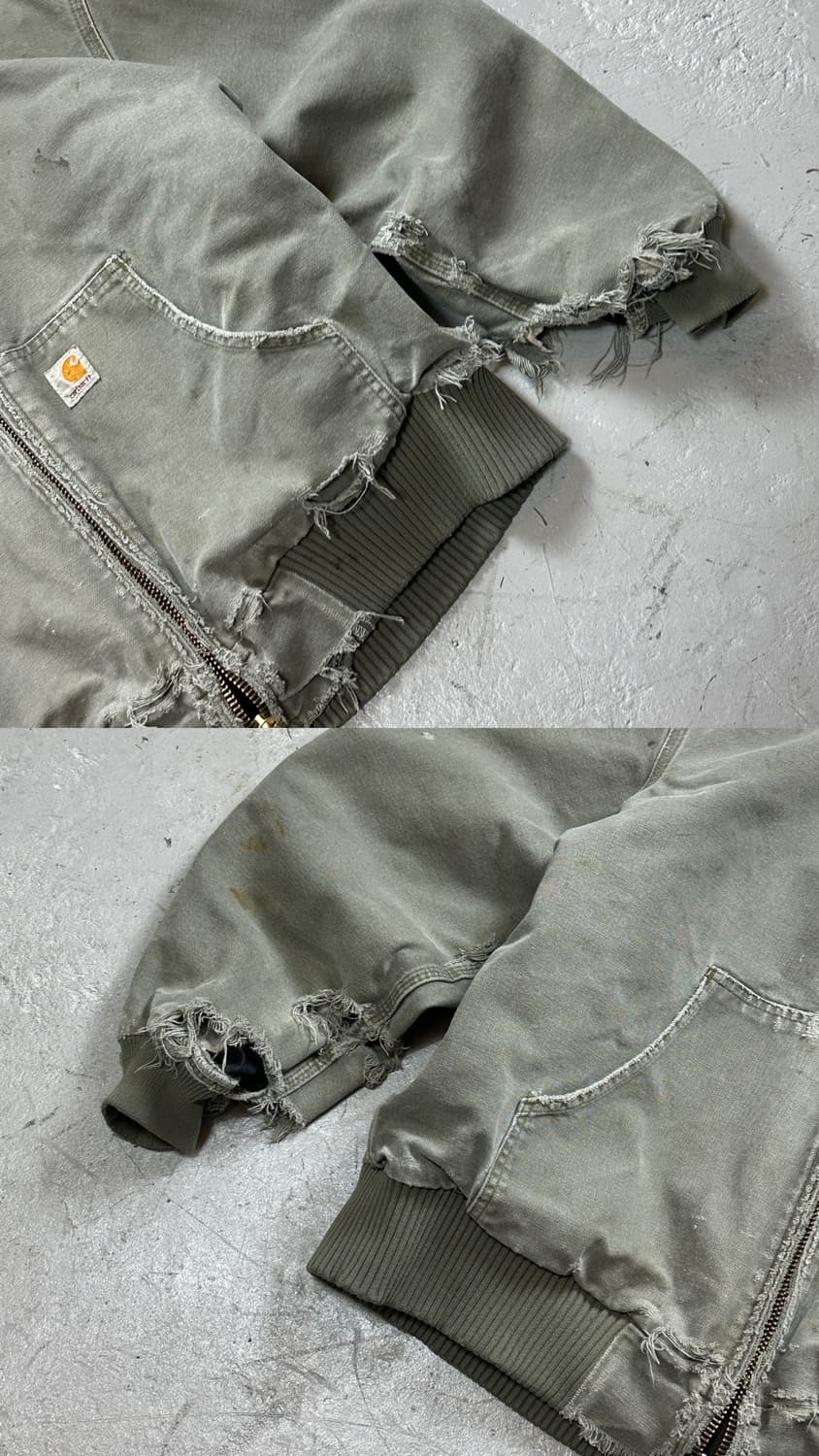 OG 칼하트 하드에이징 액티브 자켓 칼하트 후드자켓 상품이미지10