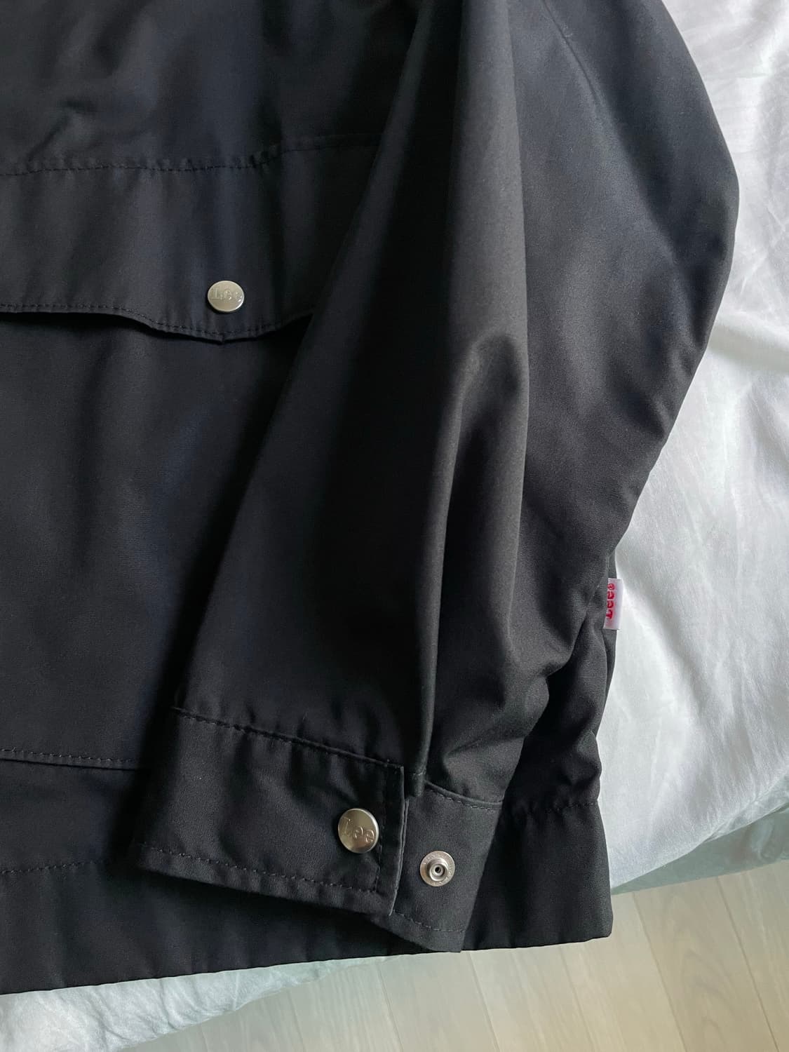 LEE 2포켓 블루종 점퍼 블랙 L 상품이미지3