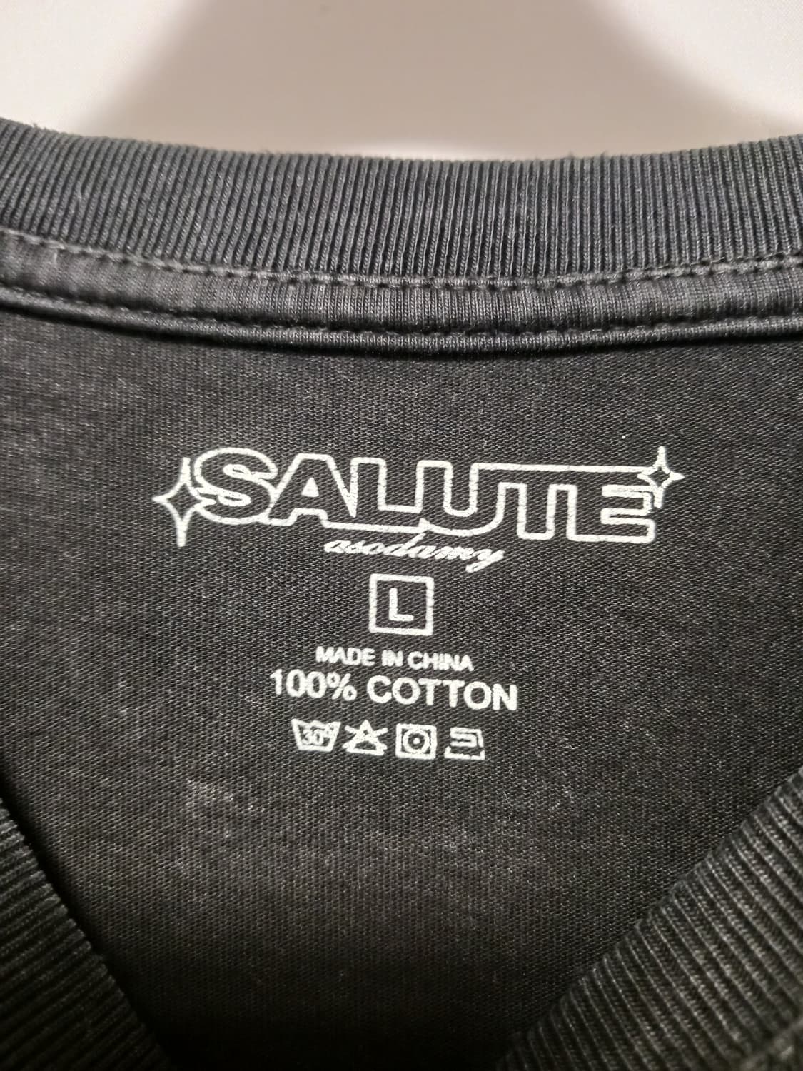 살루트이버몹 플라워 아나키 티셔츠 상품이미지3