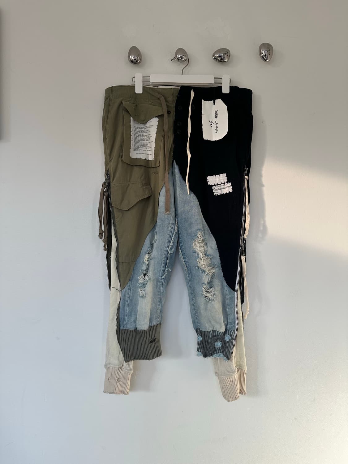 그렉로렌 리빌드 50/50 아카이브 레이어드 팬츠 상품이미지1