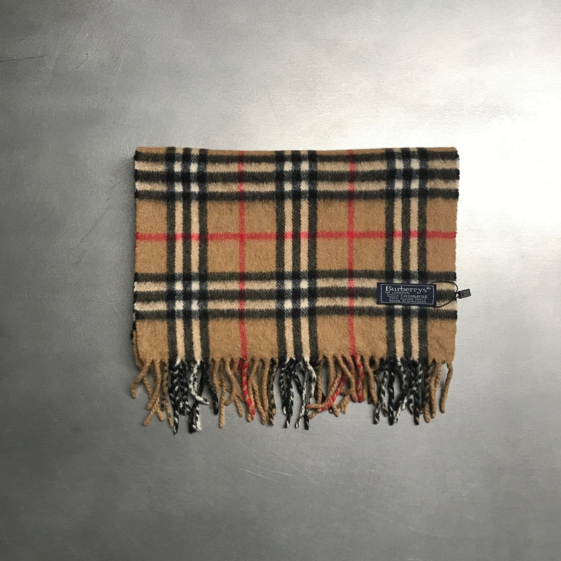 버버리 정품 캐시미어 머플러 베이지 상품이미지2