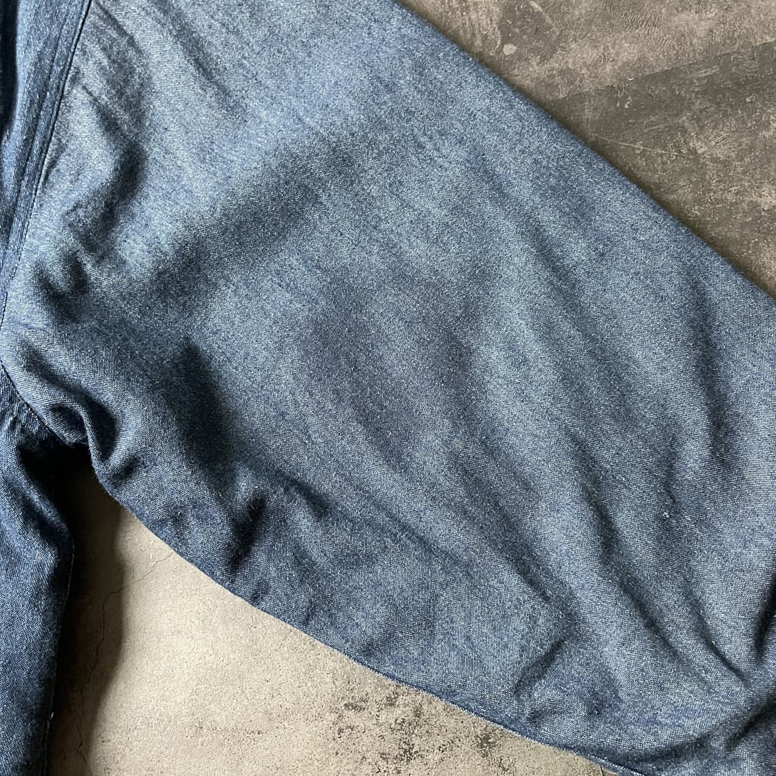 UNKNOWN 빈티지 셰르파안감 데님 셔츠자켓 A00443 상품이미지8