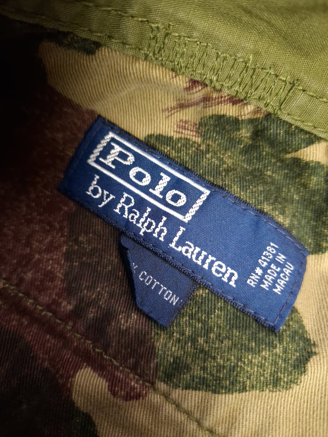 새제품급 오리지날 랄프로렌폴로 타이거 밀리터리 카고 반바지 상품이미지6