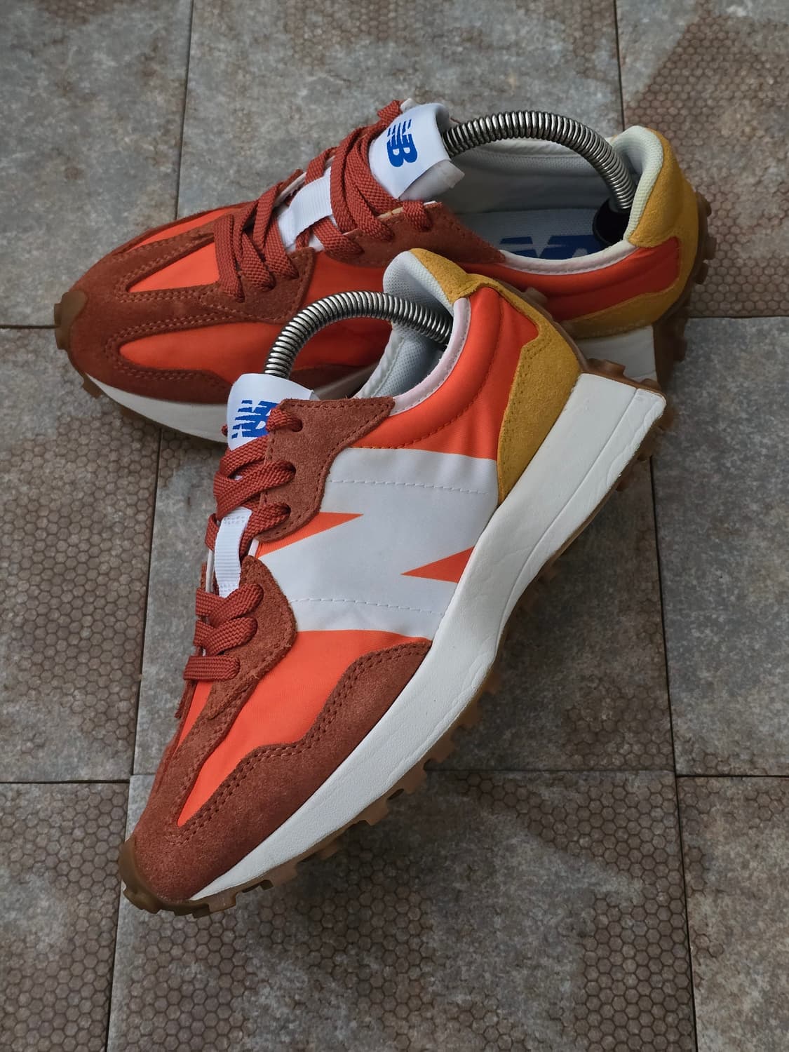 (230)뉴발란스 327 바시티 오렌지 상품이미지3