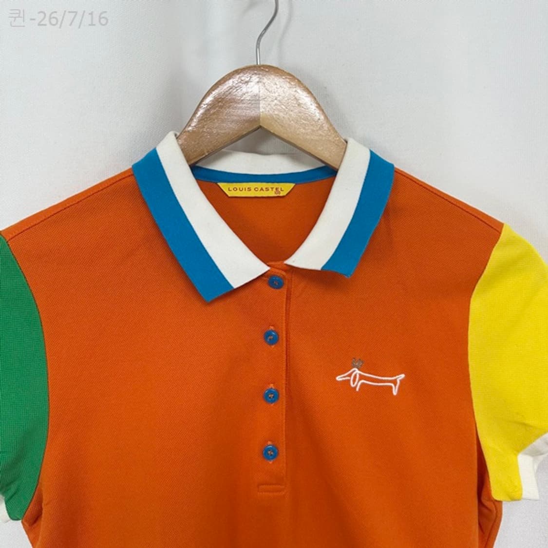 루이까스텔 여자 골프 카라 반팔티 100 상품이미지2