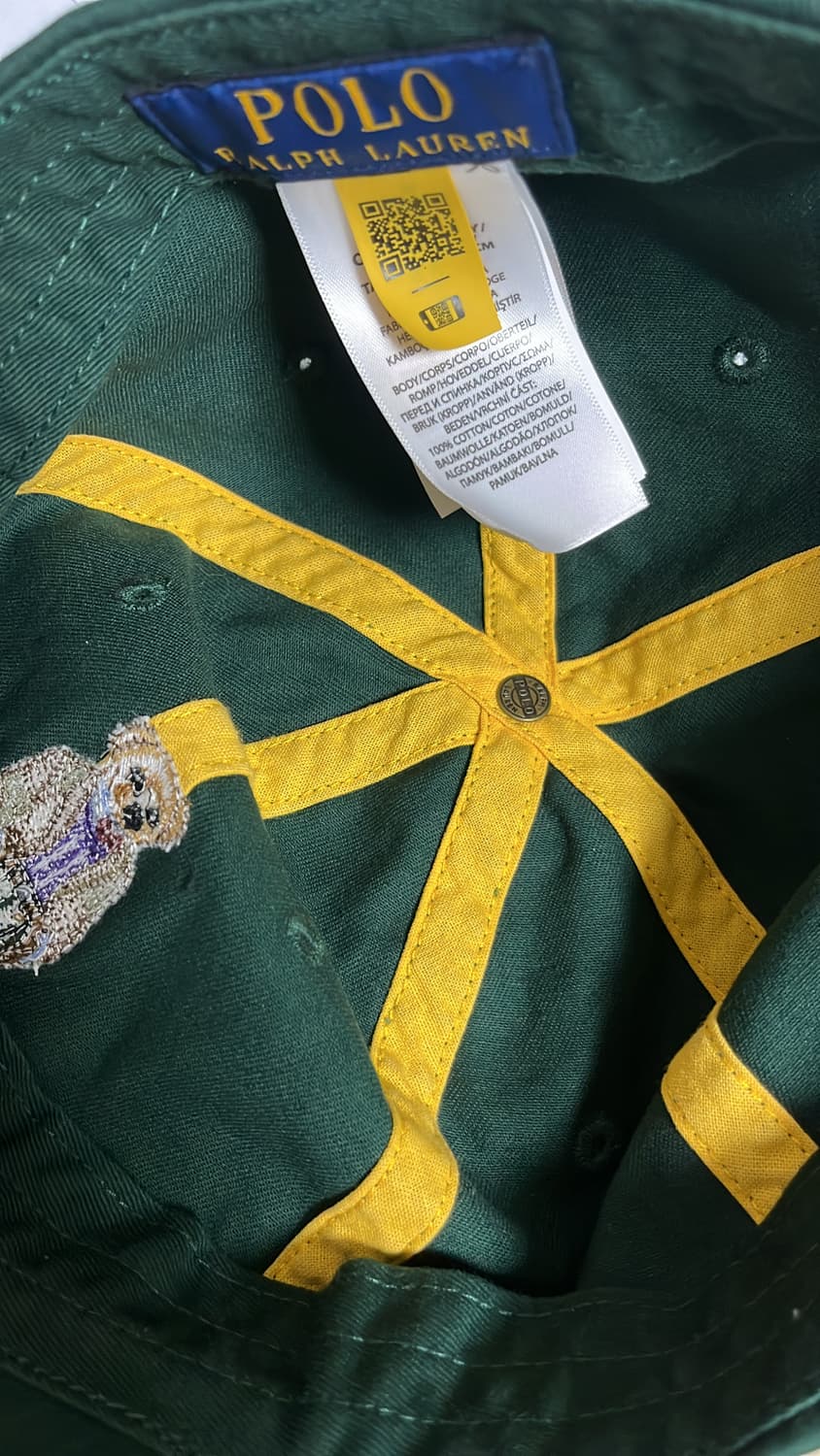 폴로 베어 치노 트윌 볼캡 2023딥그린 상품이미지3