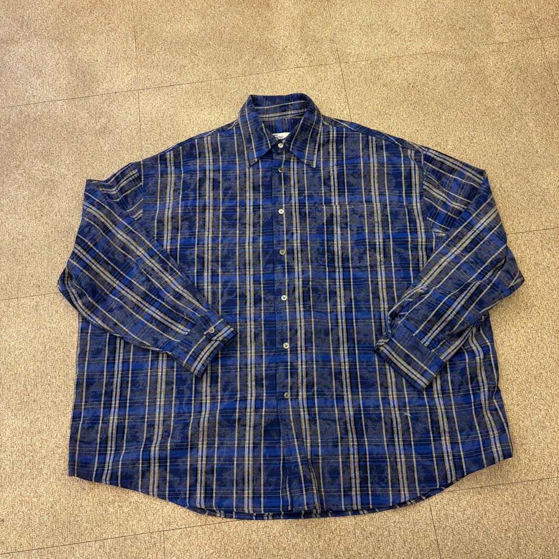 mjd 더티 플란넬 셔츠 m 상품이미지1