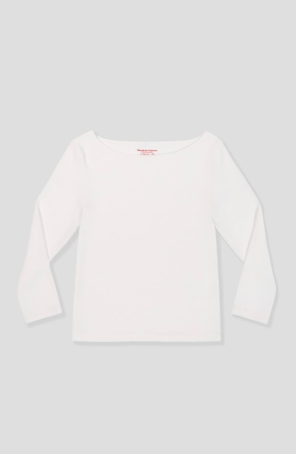 샵어텐즈 보트넥 Restrained boat neck tee shirt 상품이미지1