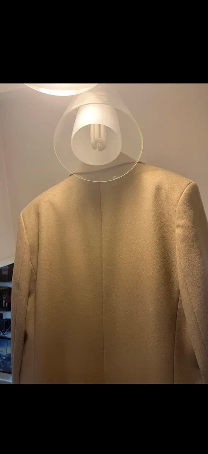 던스트 히든 투버튼 캐시미어 코트 XL  상품이미지7