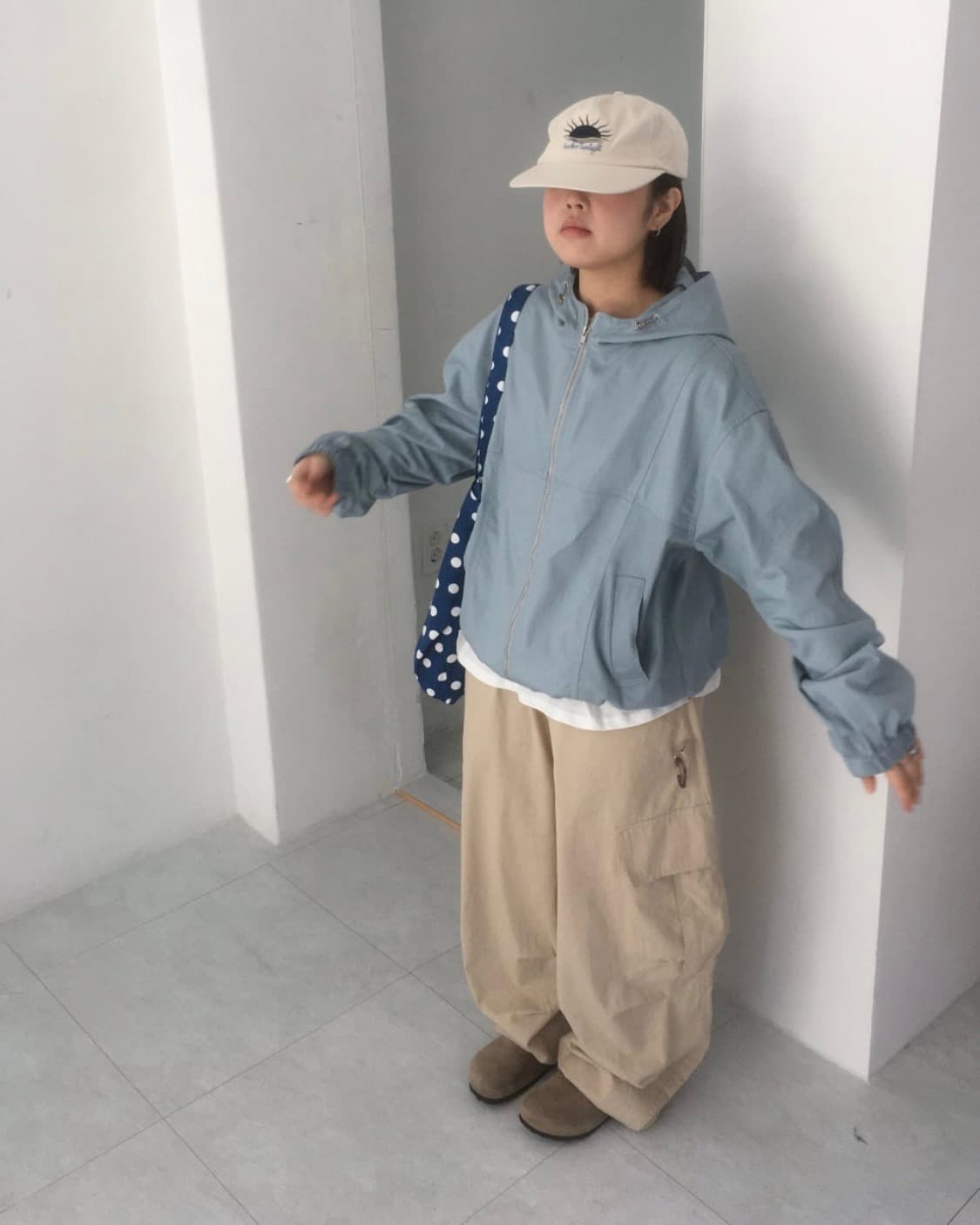 nohs 자켓 (skyblue) 후드집업 상품이미지1