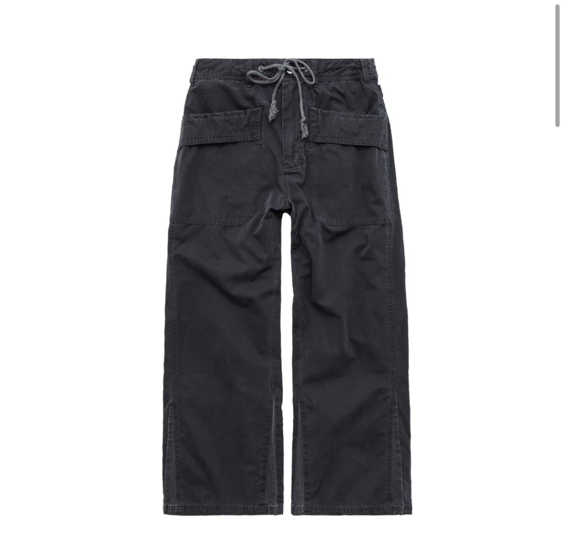 폴리테루 파라 팬츠 스트라이프 OG 다크 차콜 네이비 3사이즈 새상품 상품이미지1