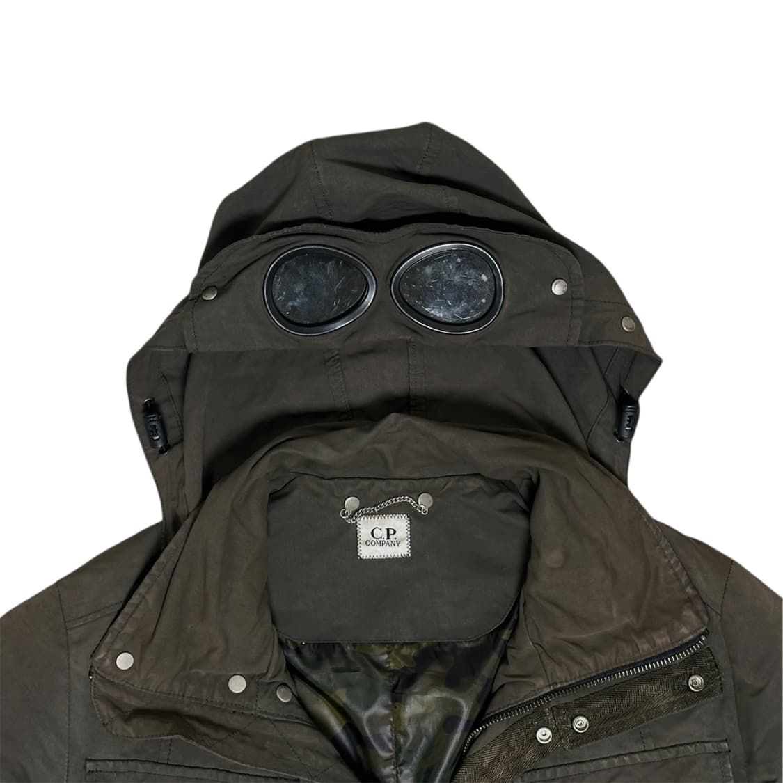 00s C.P. Company Goggle Jacket Khaki 상품이미지4