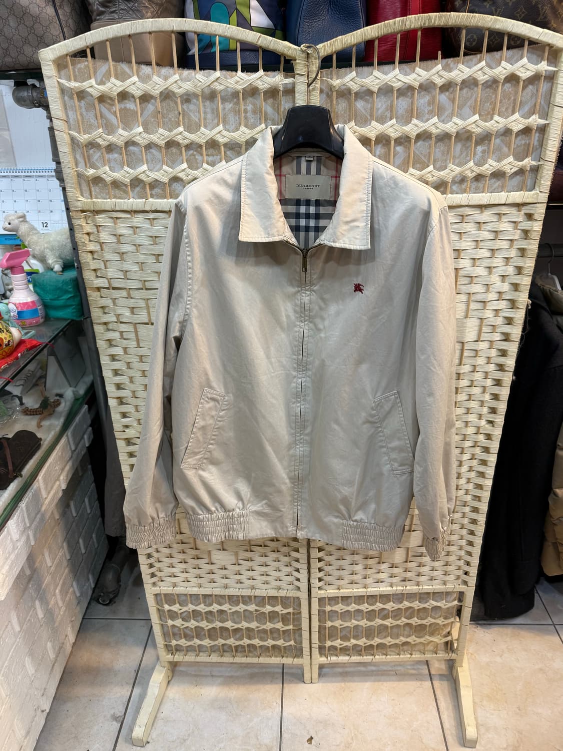 100 정품 버버리 블루종 팝니다 상품이미지1