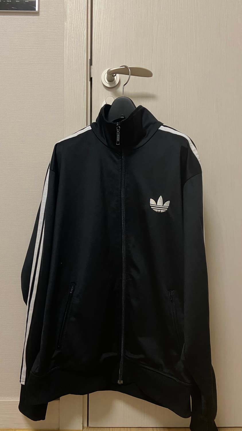 아디다스 파이어버드 블랙 트랙탑 져지 오버핏 여성 M 상품이미지1