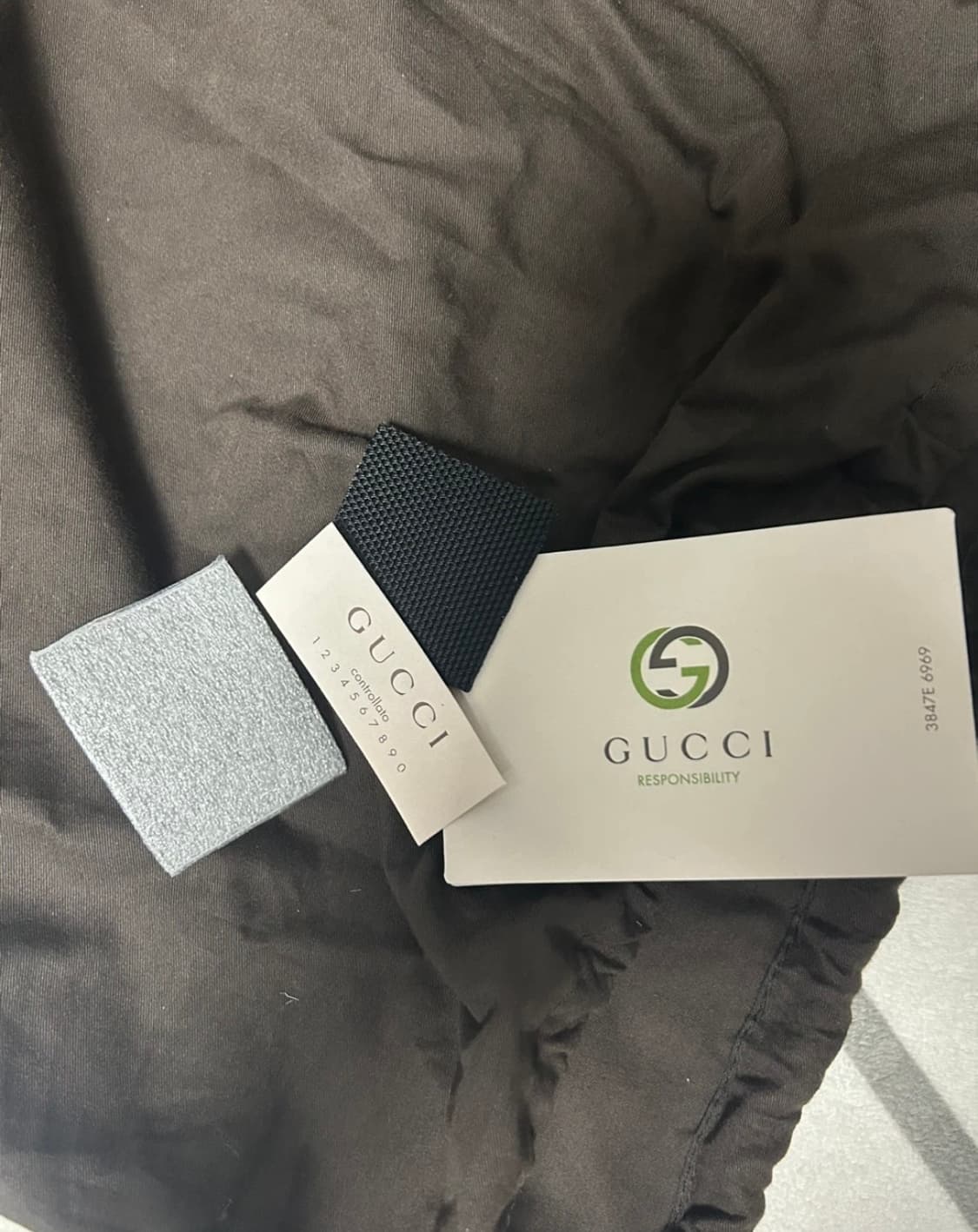 구찌 웹 나일론 브리프케이스 가방 387109 상품이미지7