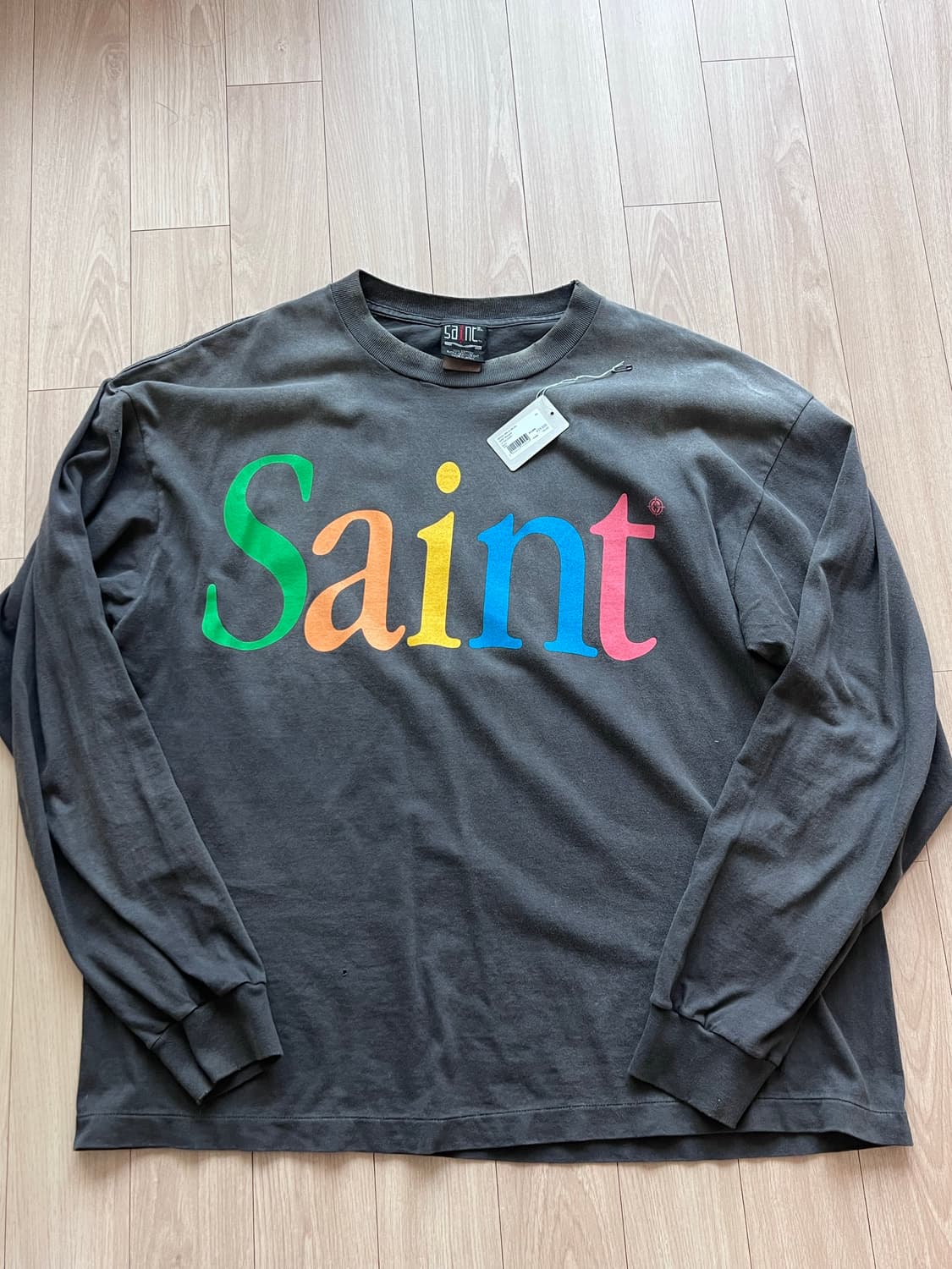 [XXL] 세인트미카엘 애플 오마주 롱슬리브 상품이미지1