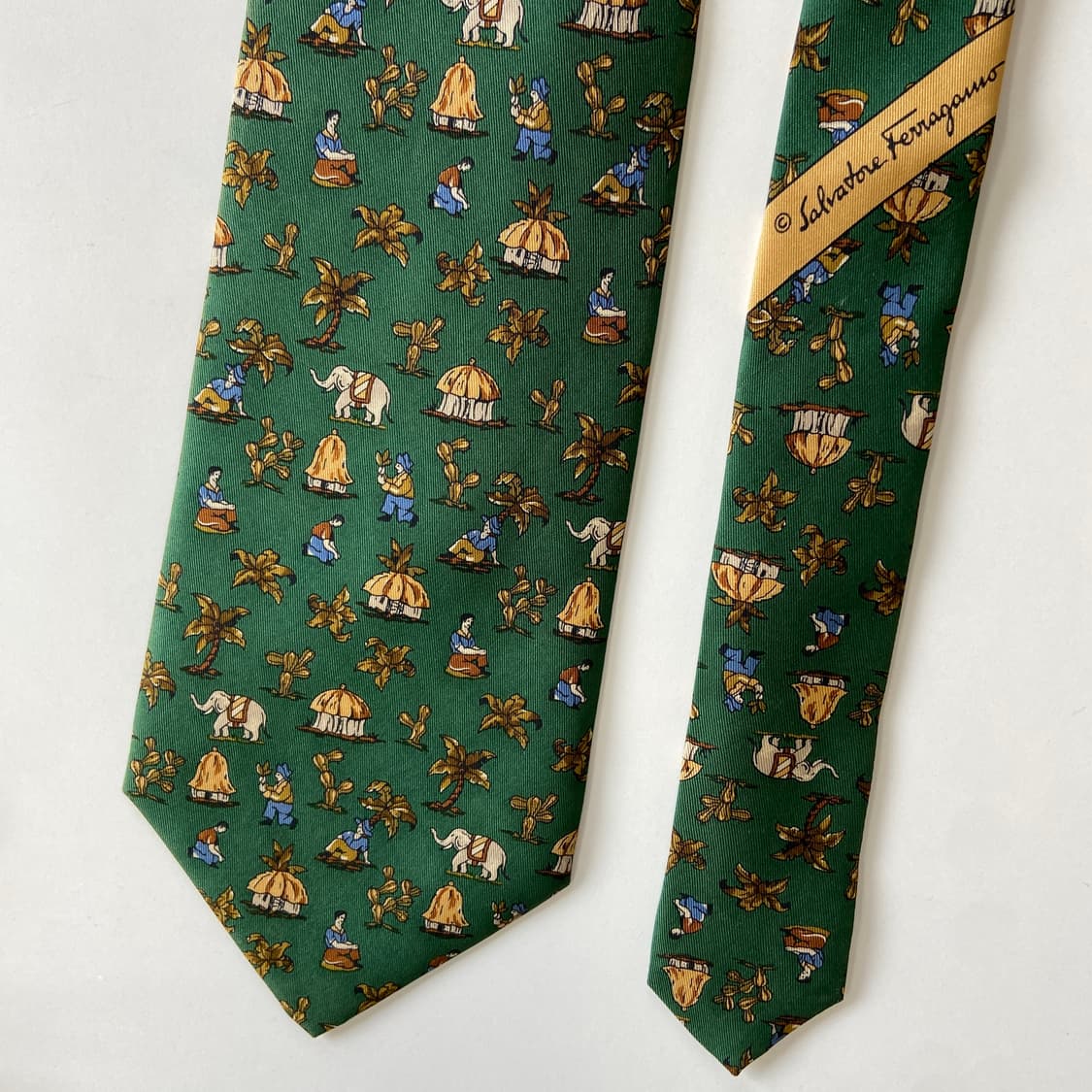 페레가모(Ferragamo) 명품 정품 넥타이 상품이미지7