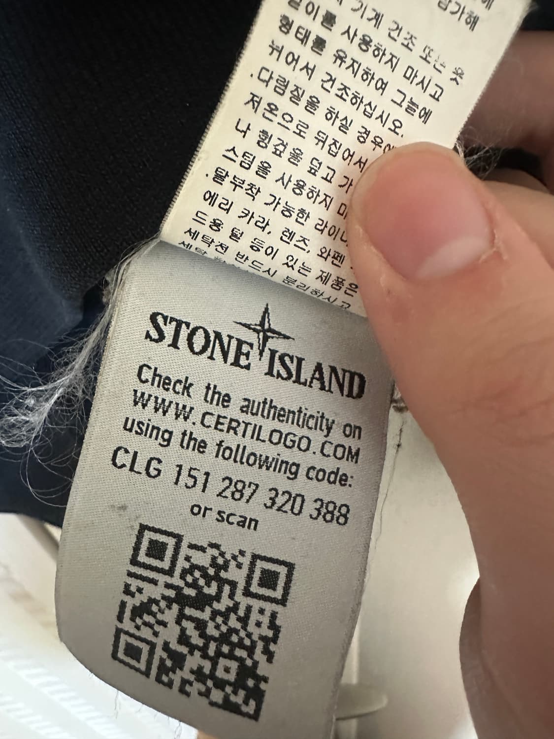 스톤아일랜드 맨투맨 블랙M 상품이미지4