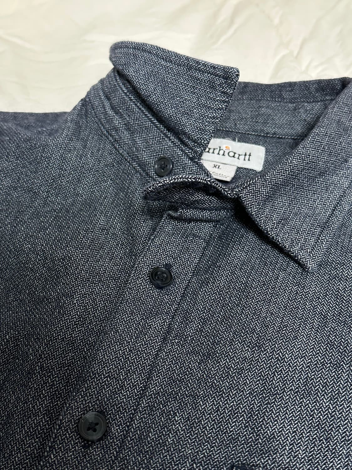 칼하트 데님셔츠 워크 셔츠 L~XL 상품이미지8