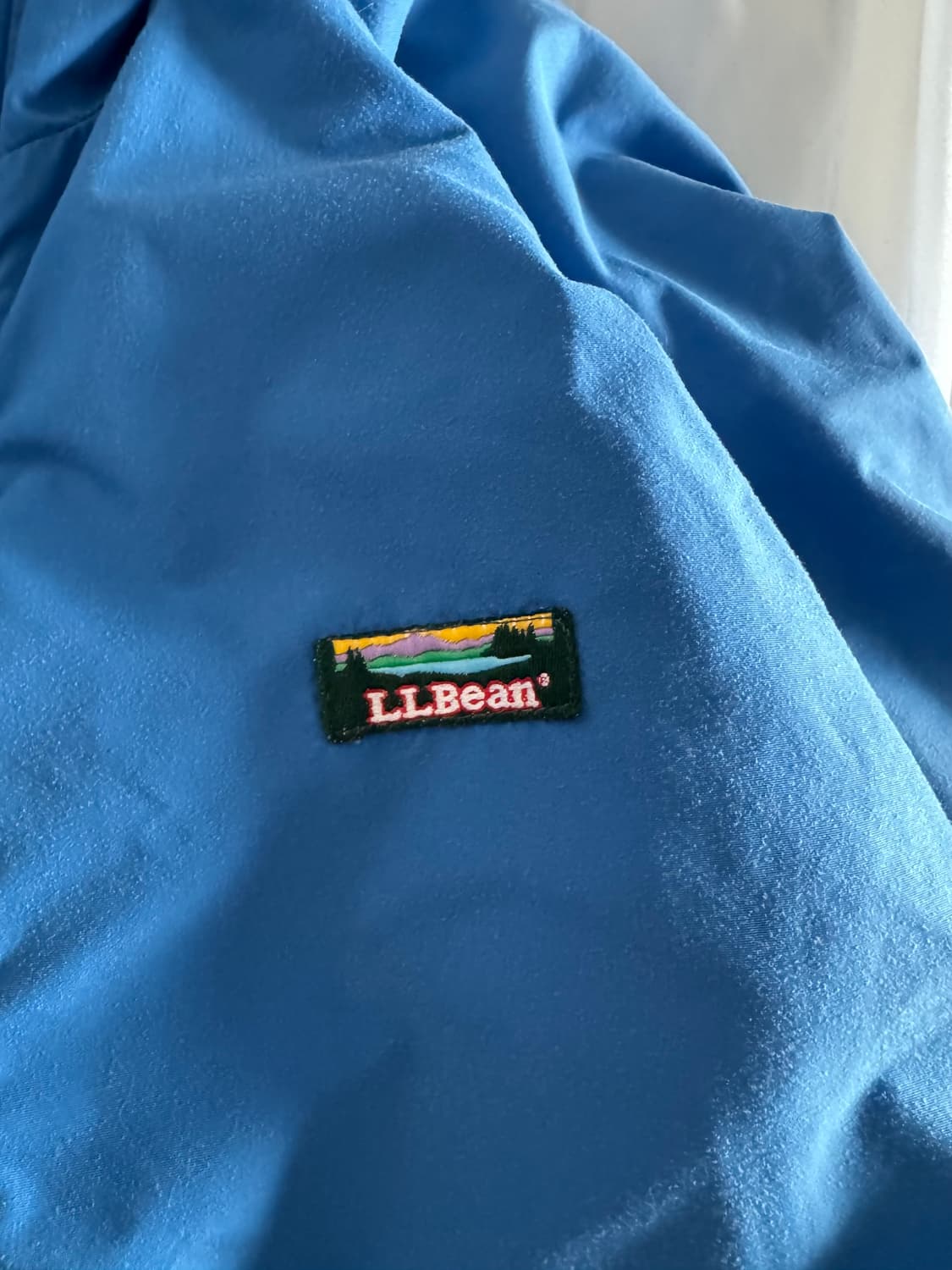 [L] 90s 엘엘빈 ll bean 집업 해링턴 자켓 블루 상품이미지4