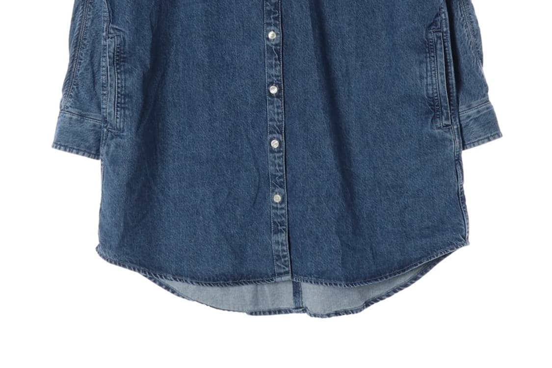 타미진스 데님 롱셔츠 원피스 XS 상품이미지5