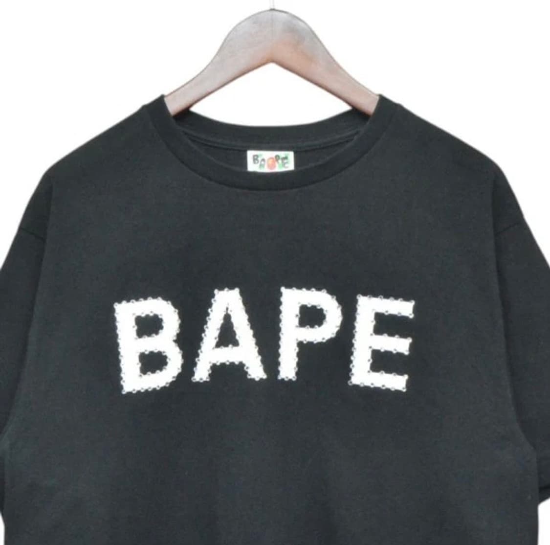 A BATHING APE  Crystal Stone Logo T-Shir 상품이미지3