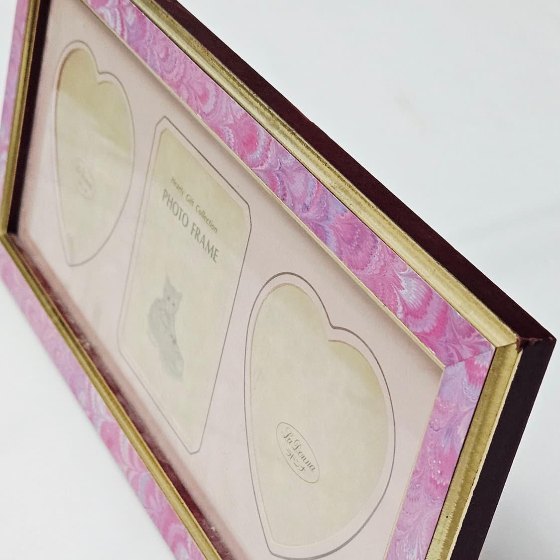 빈티지 플로랄 하트 고양이 액자 상품이미지5