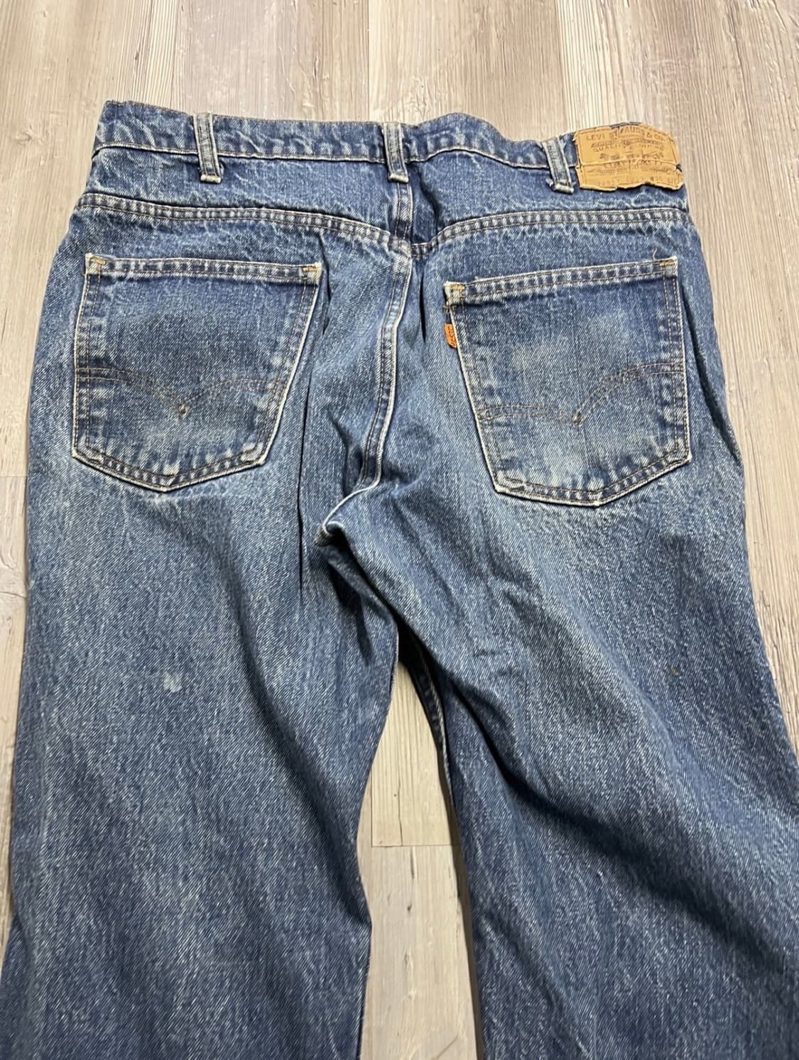 80s 리바이스 517 오랜지탭 데님팬츠 36x31 상품이미지7