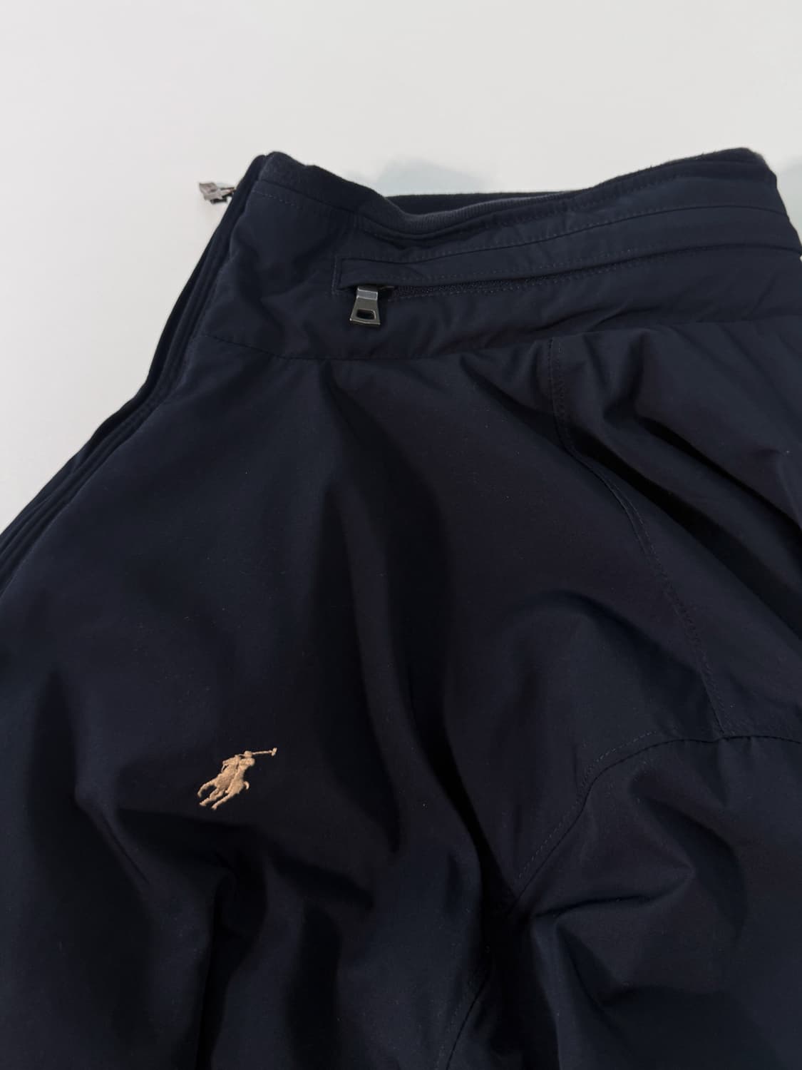 폴로 랄프로렌 신형 루즈핏 딥네이비 폴리쉘 봄버 블루종 점퍼 상품이미지2