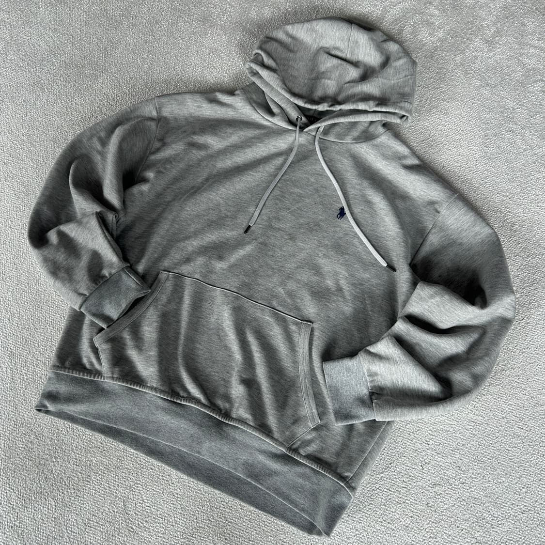 폴로 그레이 후드티 상품이미지1