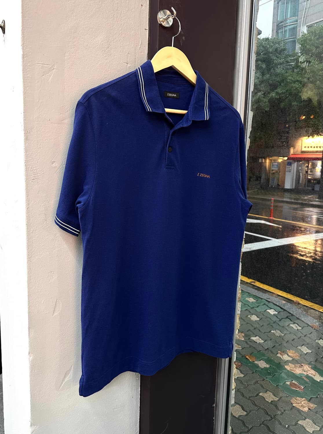 L/ 제냐 ZEGNA 피케 폴로 반팔 상품이미지2