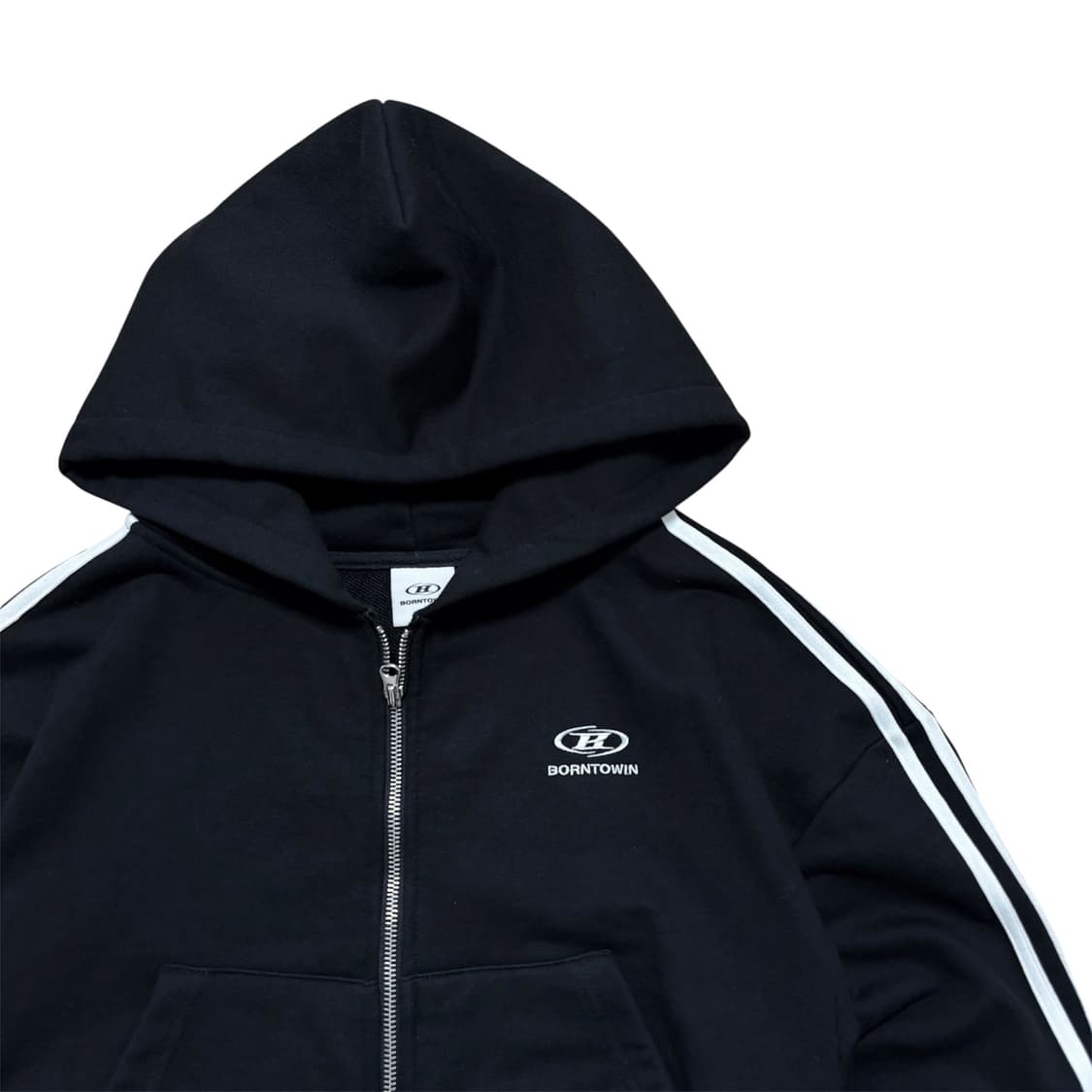 본투윈 크롭 후드집업 상품이미지2