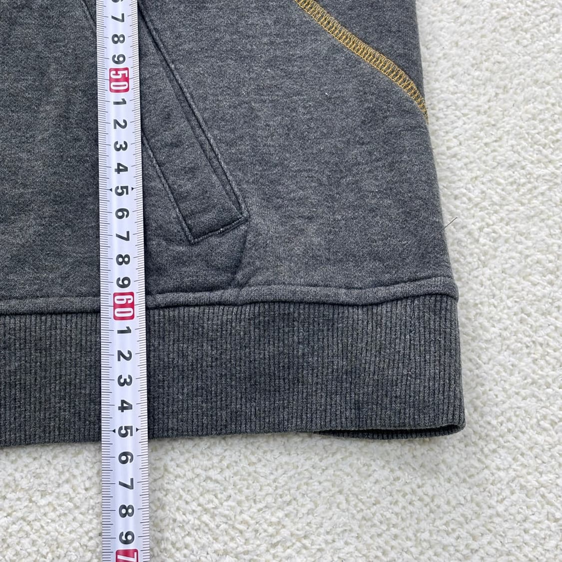 실측확인 아디다스 기모 후드티셔츠 0309E 상품이미지6