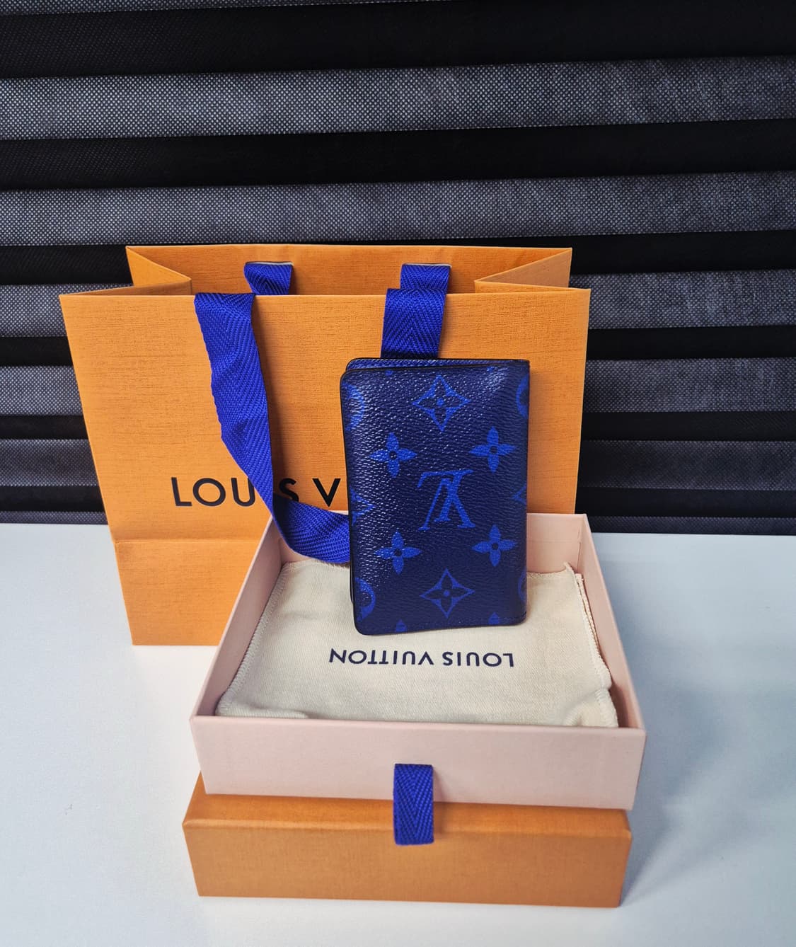 루이비통 카드지갑 (코발트 블루) 상품이미지1