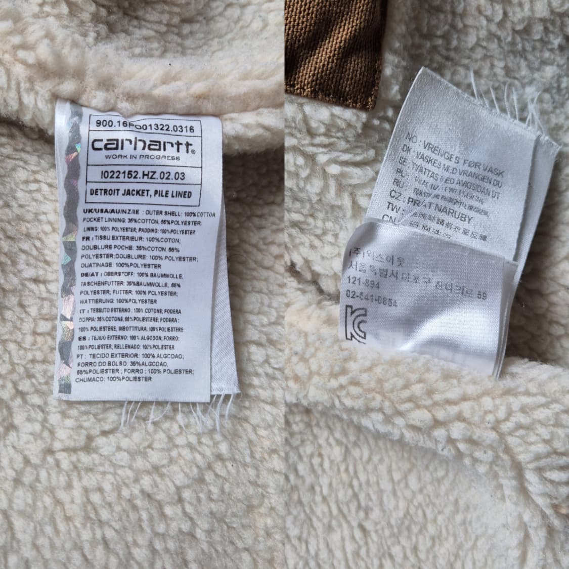 [XL] 칼하트 WIP 디트로이트 자켓 상품이미지9