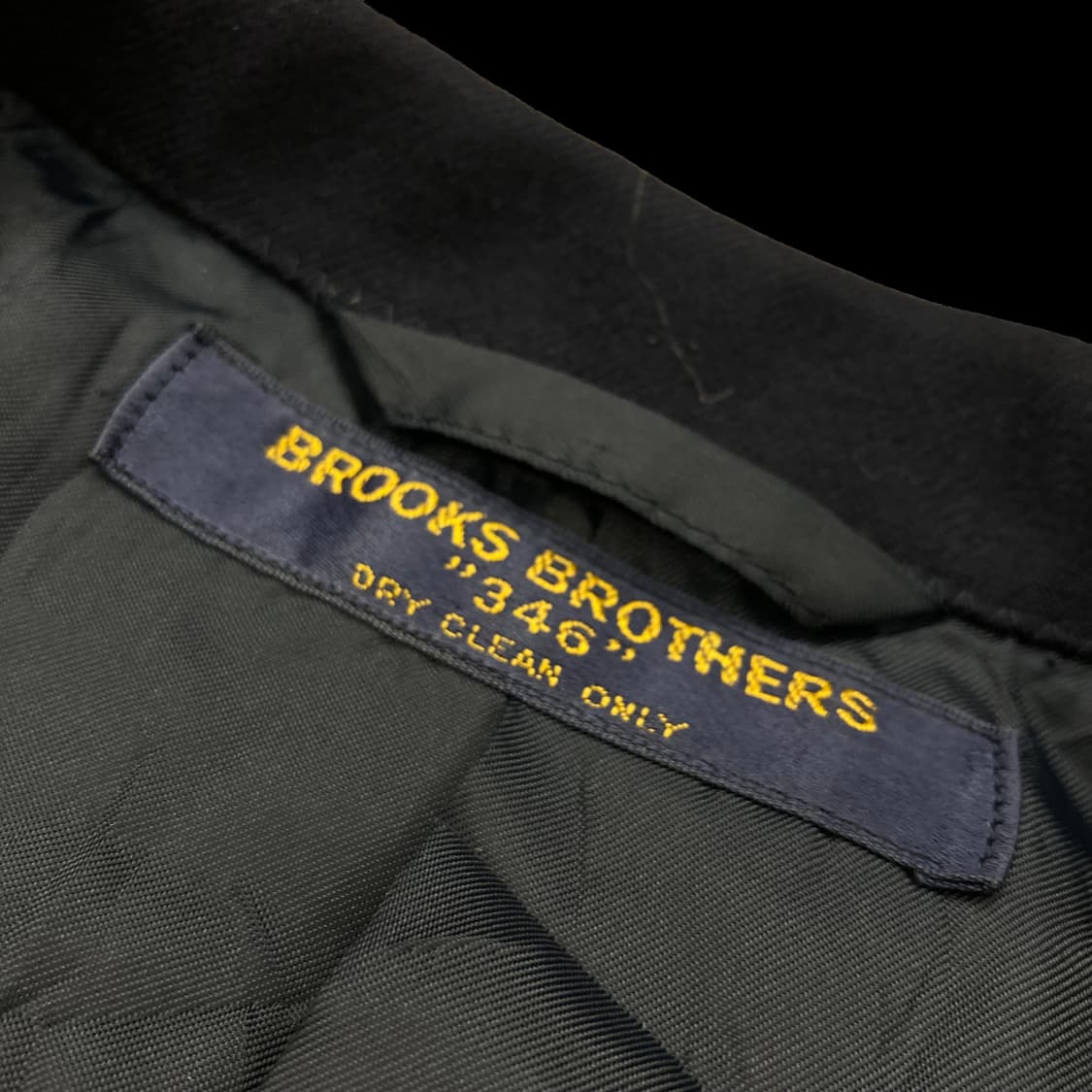 브룩스브라더스 빈티지 금장 3버튼 울 자켓 상품이미지5