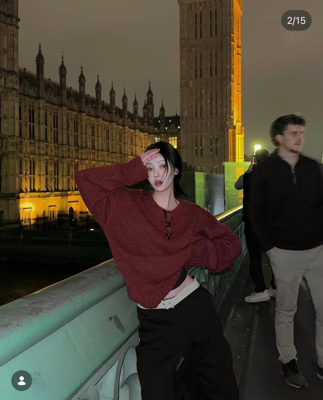 레터앤 포켓 카고 팬츠 블랙 상품이미지2