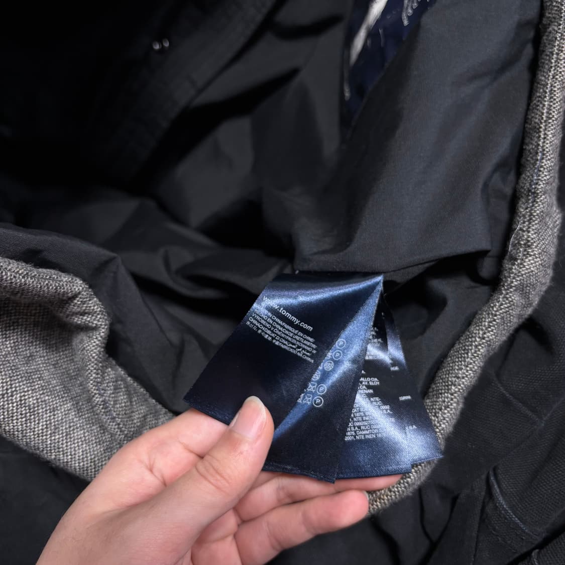 M 타미힐피거 더플 떡볶이 패딩조끼 상품이미지5