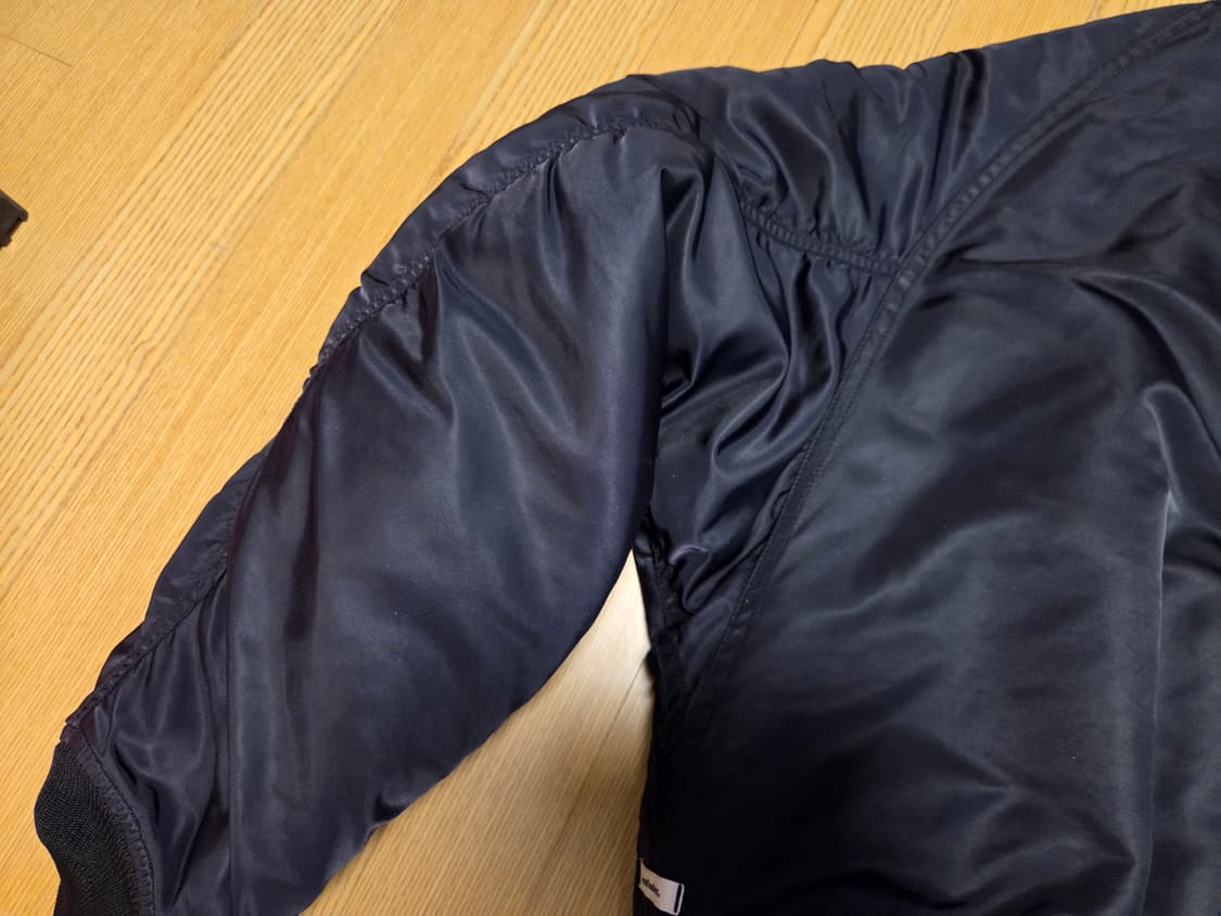 루트파인더 파일럿 자켓 블랙, 그린 리버시블 L사이즈 상품이미지9