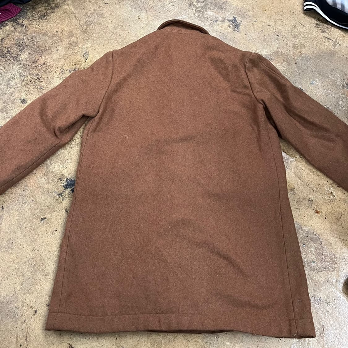 [정품/L] 맥그리거 브라운 더플 코트 b17 상품이미지4