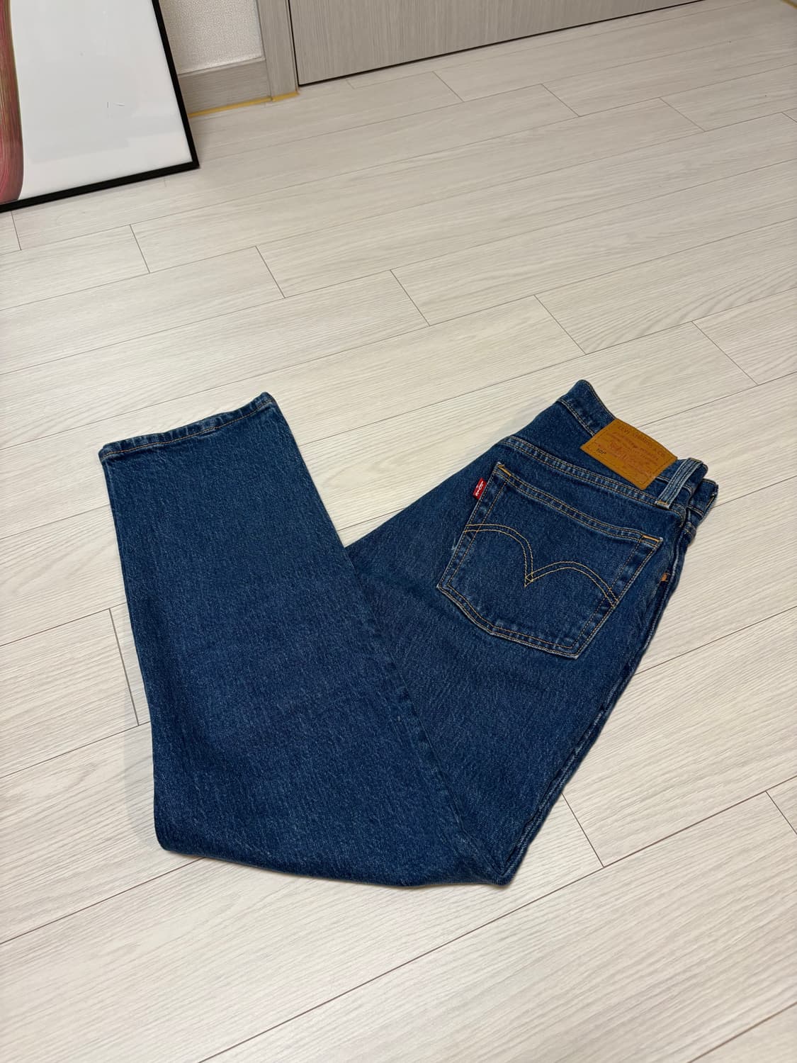 리바이스 501 오리지널 크롭진 25인치 상품이미지3