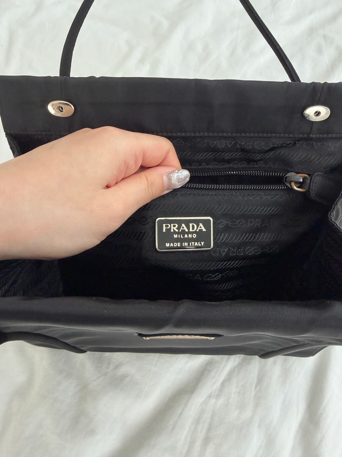 [Prada] Pocono Clasp Tote Bag 상품이미지5